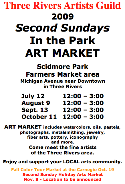 secondsunday Art Market dates