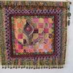 "Circles and Squares", mixed media