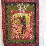 "The Feminine", mixed media