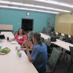 Members chatting.