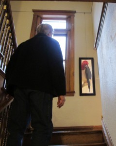 Larry-Michael Hackenberg artwork at the show